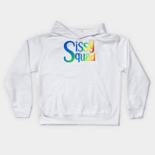 Sissy Squad (rainbow) Kids Hoodie